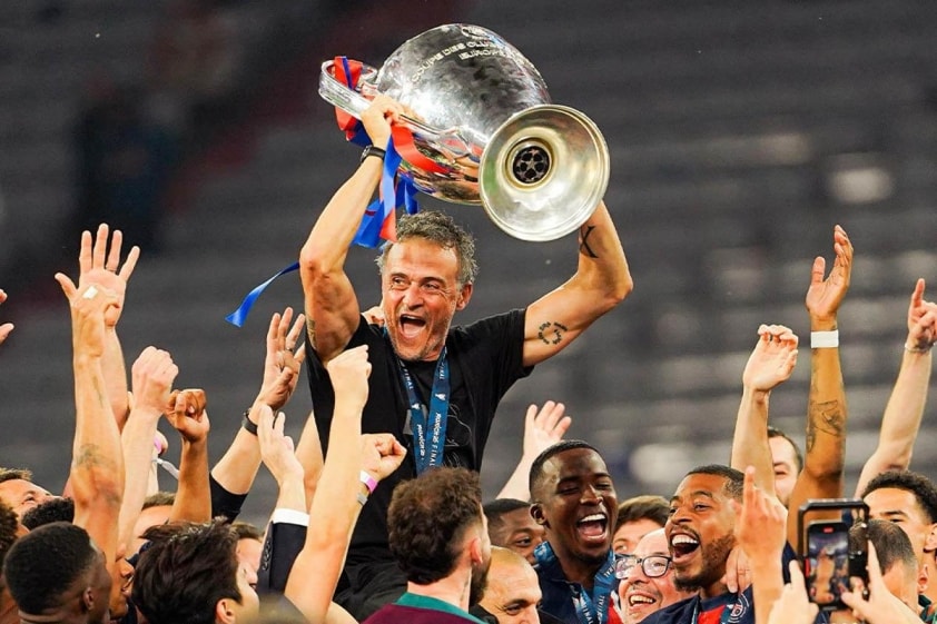 Luis Enrique đã giành được nhiều vinh quang cùng Barcelona và PSG