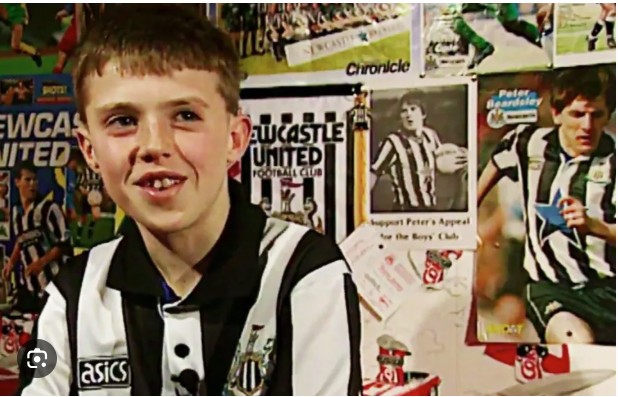 Michael Carrick hồi nhỏ